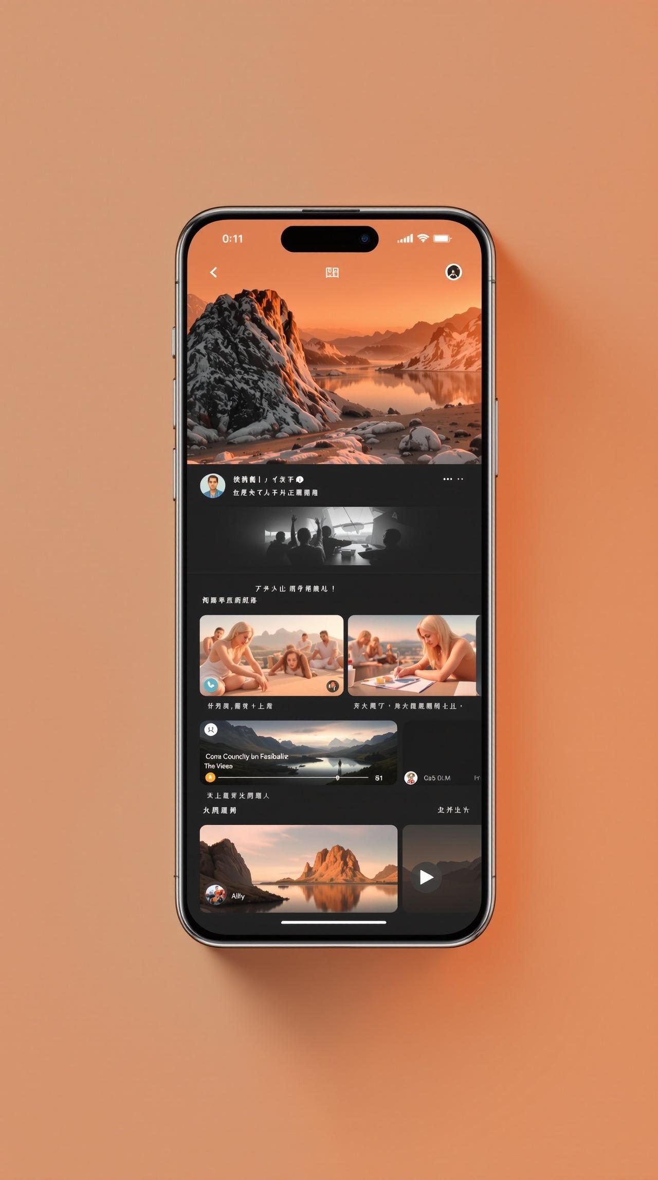 琪琪影院APP - 发现页 琪琪影院APP发现页